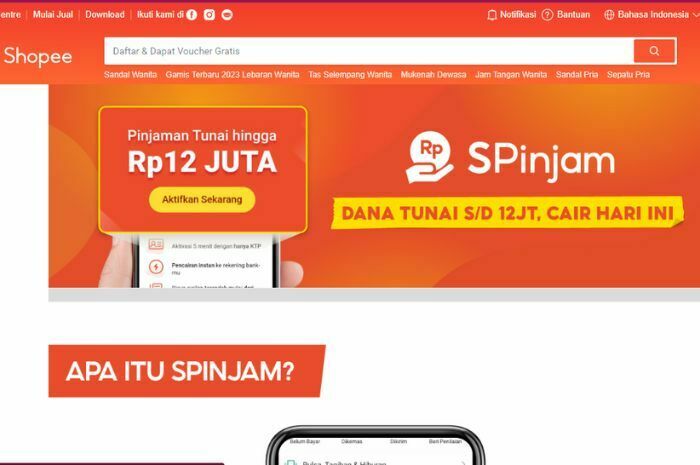 Cara Mengaktifkan SPinjam di Shopee Buat Dapat Limit Hingga Jutaan, Tercepat dan Terbaru 2023