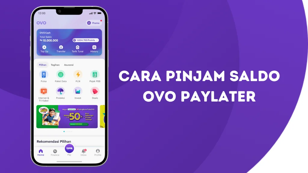 Syarat dan Cara Pinjam Saldo OVO, Mudah dan Cepat Cair 2023