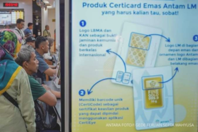 Harga Emas Antam Hari Ini