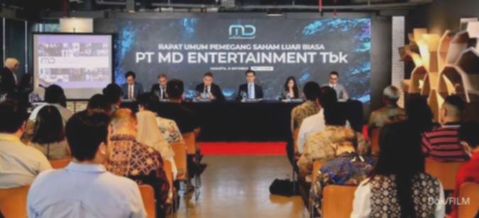 FILM Rights Issue: MD Entertainment Target Dana Segar Rp 791 Miliar