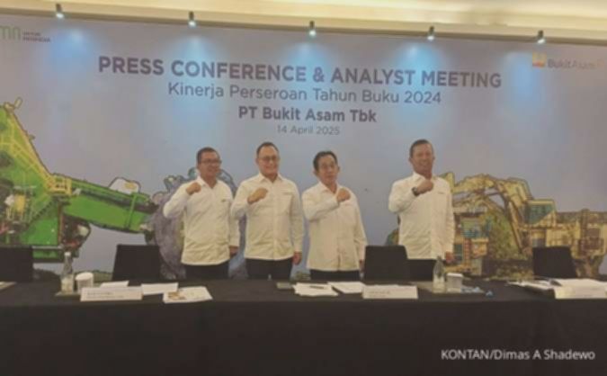 Begini Strategi Bukit Asam (PTBA) Hadapi Tren Pelemahan Ekspor Batubara