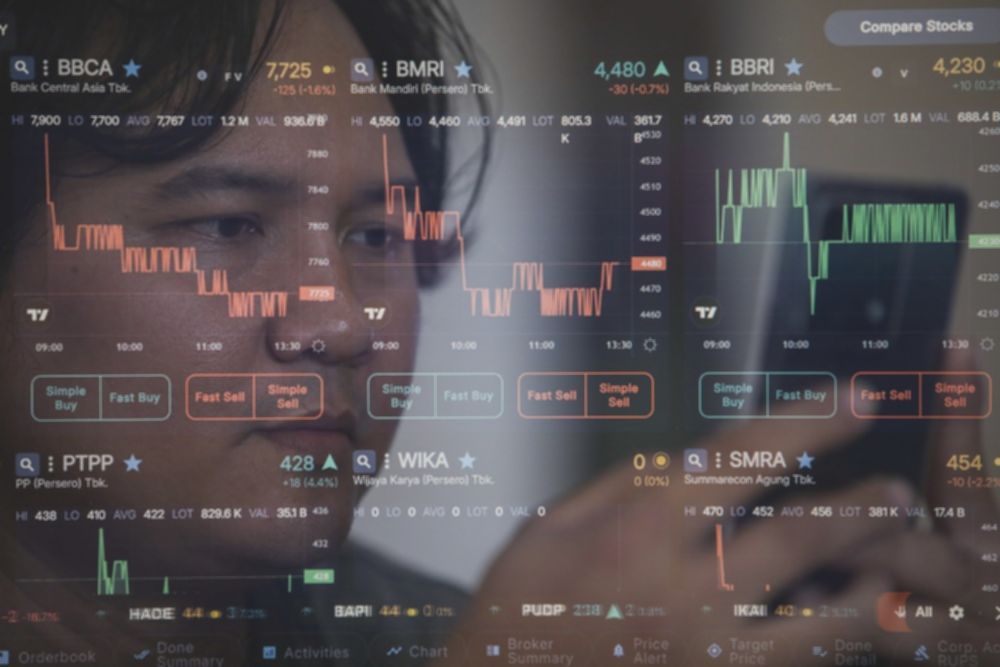 Indeks Bisnis-27 Dibuka Loyo: Saham ASII, BRPT & PGAS Melaju