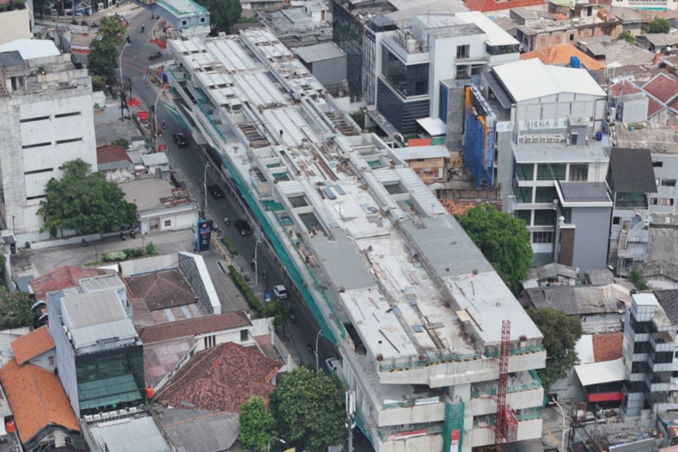 LRT Jakarta Fase 1B Ngebut! Waskita Karya Rampungkan 67%