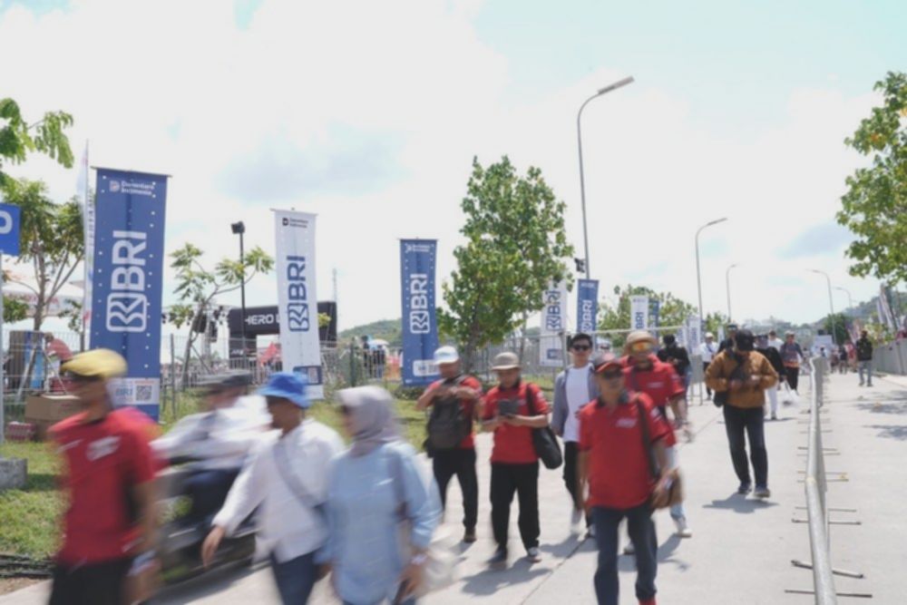 BRI Dukung Indonesia Mendunia Melalui MotoGP Mandalika 2025