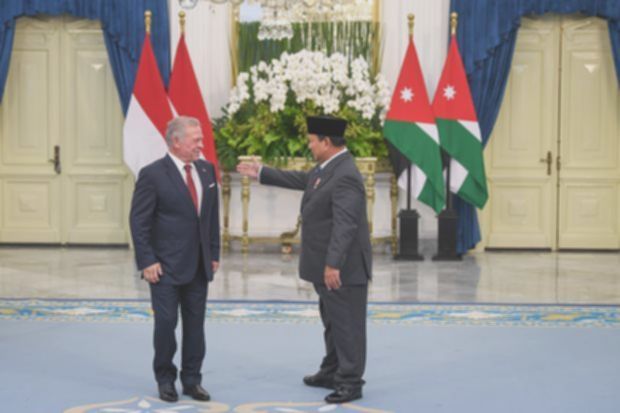 Prabowo dan Raja Yordania Bahas Koordinasi Perdamaian Gaza