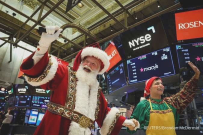 Wall Street dibuka menguat didorong data inflasi AS yang lebih rendah