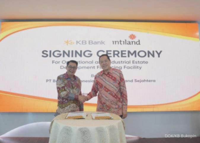KB Bank (BBKP) kucurkan kredit pembiayaan Rp250 miliar kepada Intiland Sejahtera
