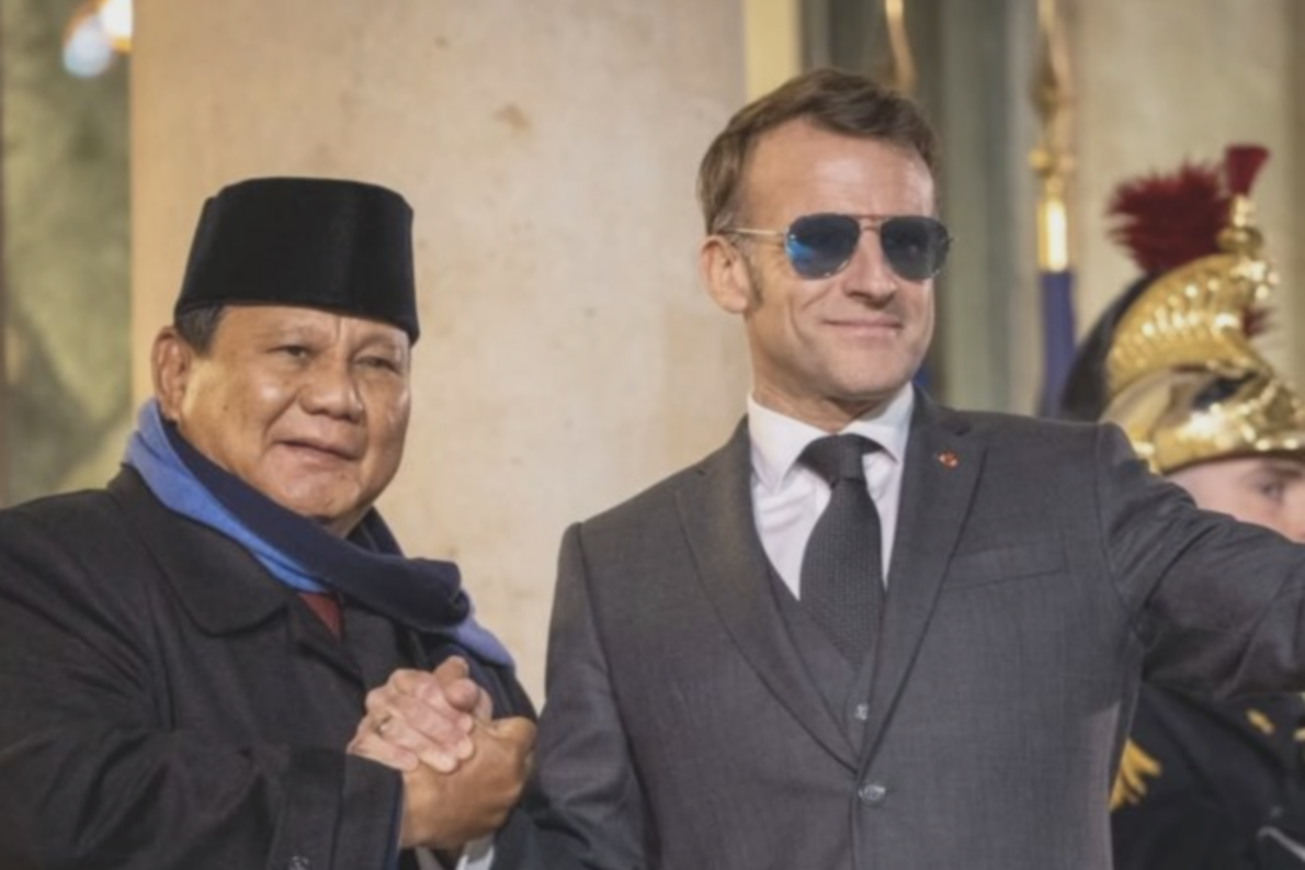 Prabowo dijamu Macron di Istana Élysée, bahas hubungan bilateral dan isu global