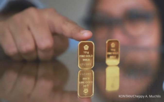 Rekor terus! Harga emas Antam hari ini (15/1) naik Rp 10.000 ke Rp 2.675.000 per gram