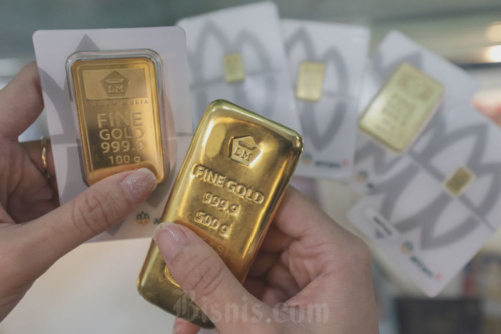 Harga buyback emas Antam di Pegadaian hari ini Sabtu 14 Februari 2026