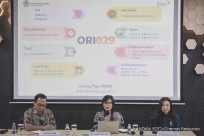ORI029 laris manis, tenor 3 tahun dan 6 tahun diburu investor