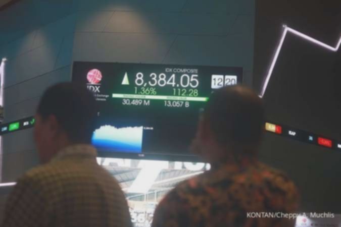 IHSG dibuka naik ke 8.423, top gainers LQ45: JPFA, GOTO dan BREN, Selasa (24/2)