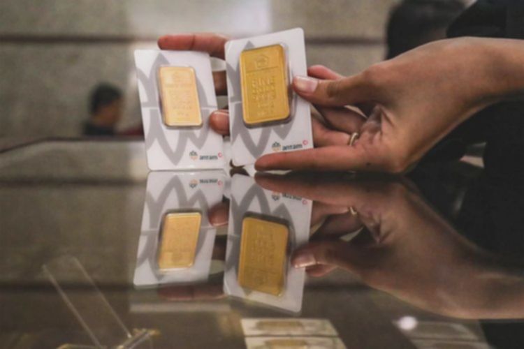 Harga emas Antam naik Rp 34.000 jadi Rp 2.890.000 per gram
