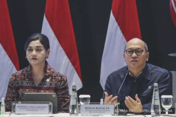 Singgung kapitalisasi pasar saham, Rosan: Harus murni dari pembentukan harga pasar