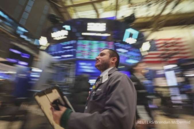 Wall Street Dibuka Mix di Tengah Anjloknya Harga Logam Mulia
