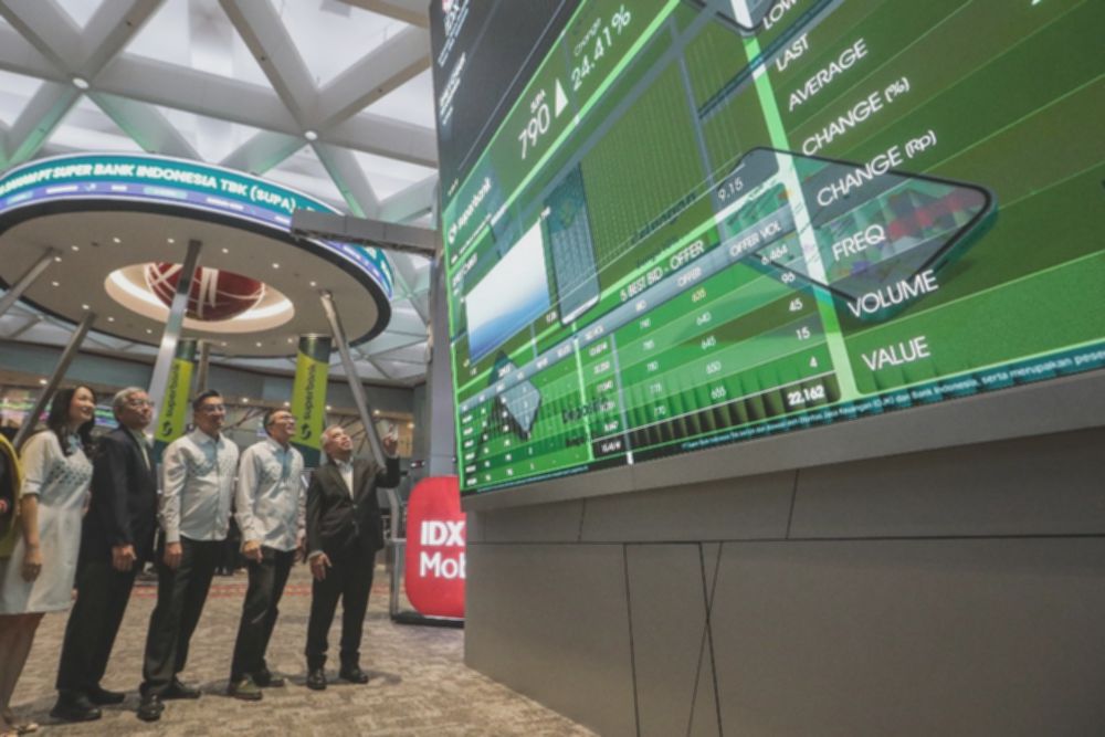 Entitas Grab serok saham Superbank (SUPA) senilai Rp361 miliar