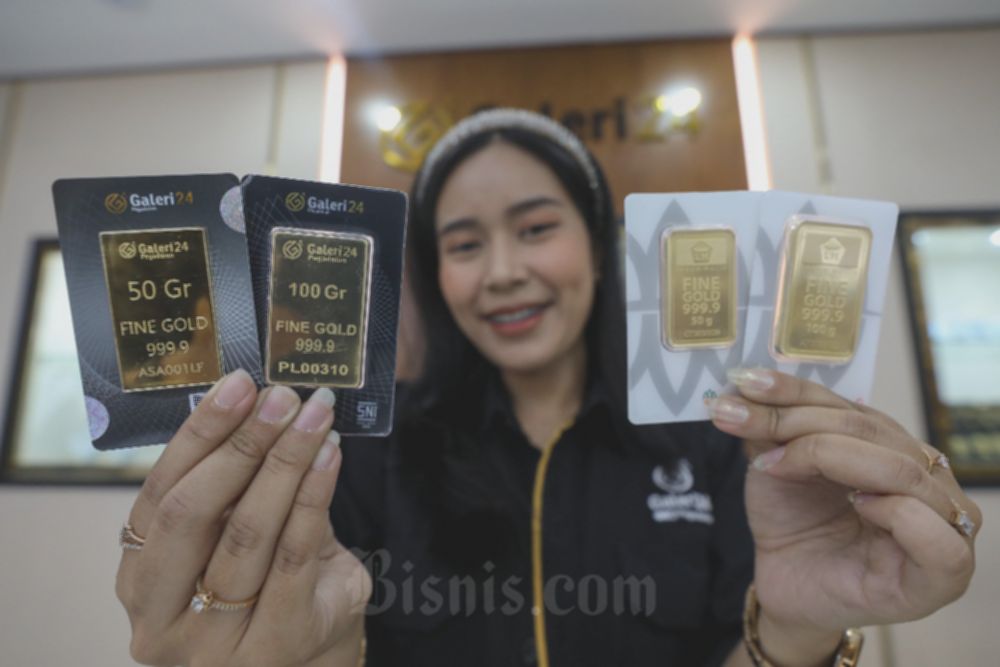 Daftar harga emas Antam termurah Rp3,02 juta per gram, termahal Rp3,08 juta per gram