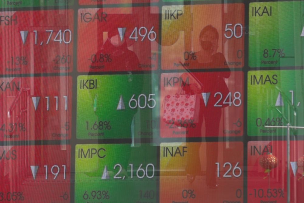 IHSG ditutup anjlok 2,19% ke 7.026, saham BREN, BRPT & ADMR kompak ambrol